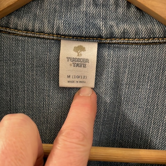 Girl’s Tucker + Tate Denim Jacket - Picture 3 of 4